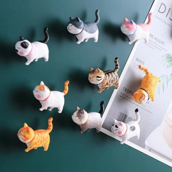 Handmade Cat Breeds Refrigerator Magnet