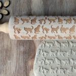 Cat Wooden Baking Pastry Rolling Pin