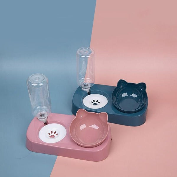 Elevated Cat Bowl Water Dispenser