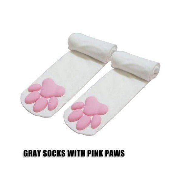 High-Quality Cat Paw Anti-Slip Stockings