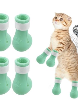 Anti-Scratch Paw Protector Bath Boots