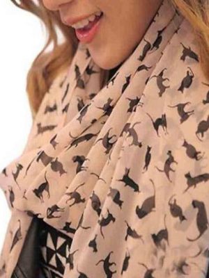 Cats on my Scarf!