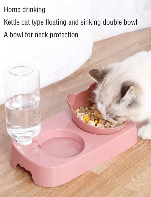 Elevated Cat Bowl Water Dispenser