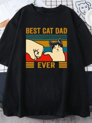 Best Cat Dad Ever Men's T-Shirt