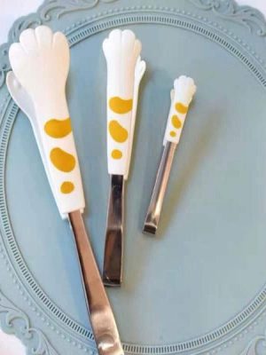 Cat Paw Heat Resistant Kitchen Tongs