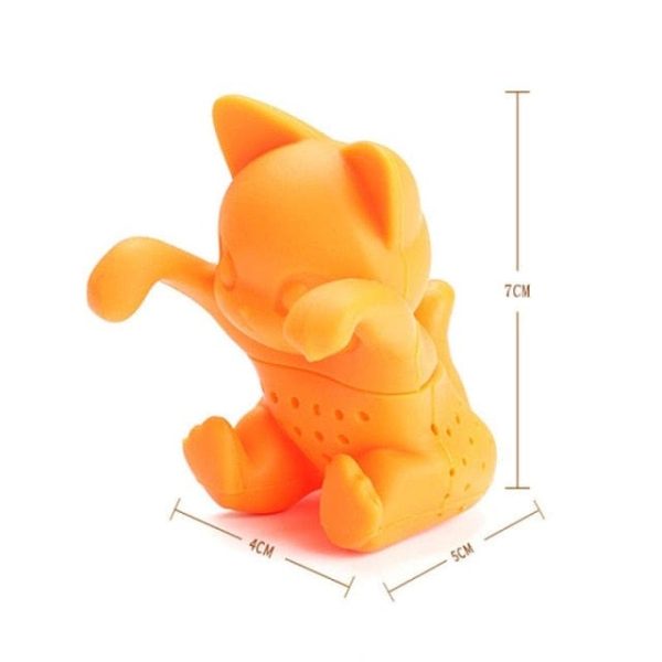 Cat Shaped Tea Infuser Strainer