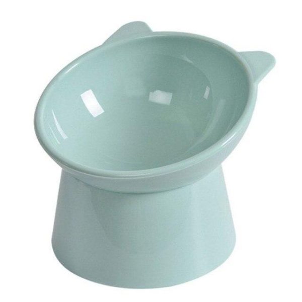 Smooth Elevated Cat Water Bowl