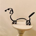 Cat Metal Artistic Home Sculpture
