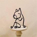 Cat Metal Artistic Home Sculpture