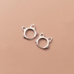 Cat ears and whiskers earrings