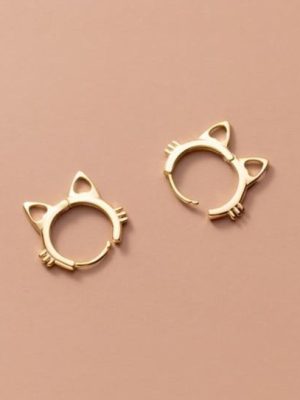 Cat ears and whiskers earrings