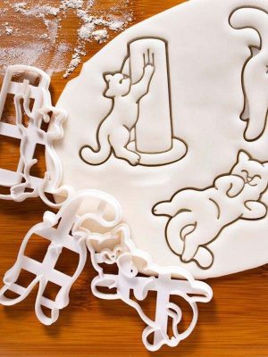 Kitty Butt Christmas Cookie Cutters