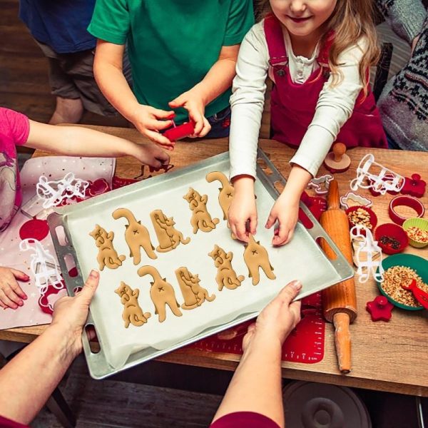 Kitty Butt Christmas Cookie Cutters