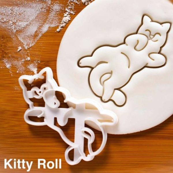 Kitty Butt Christmas Cookie Cutters
