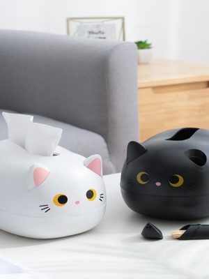 Cute Cat Napkin Tissue Holder