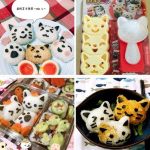 3pcs Cat Sushi Mold Set