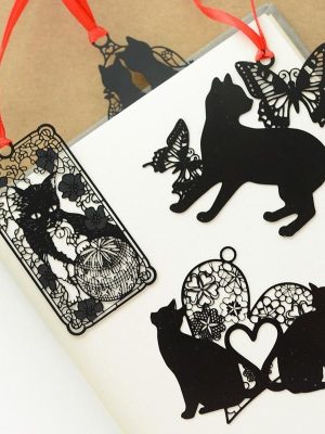 Lovely Metal Cat Bookmark Designs