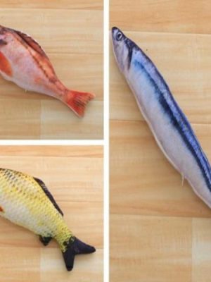 Creative Fish Shaped Catnip Toy