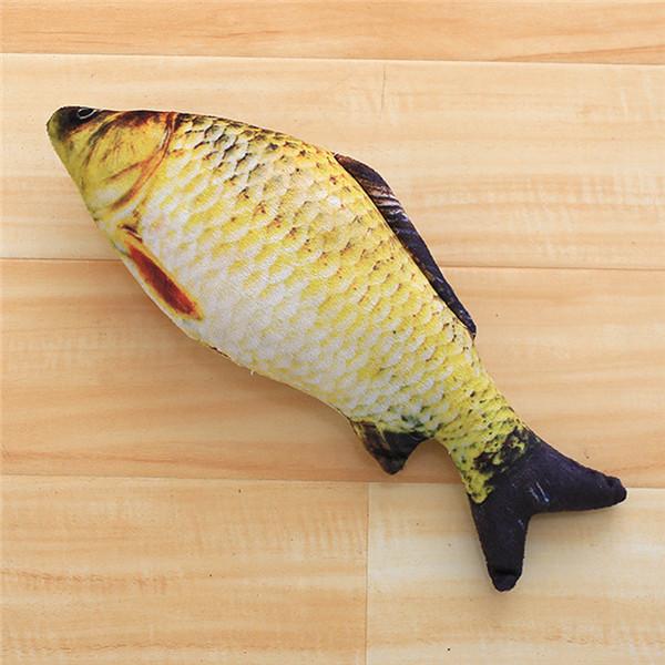 Creative Fish Shaped Catnip Toy