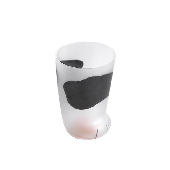 300ML Handpainted Milky Cat Paw Glasses