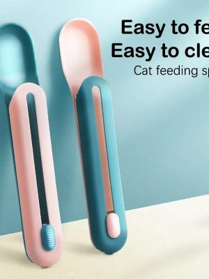 Treat Squeezer Cat Spoon Dispenser